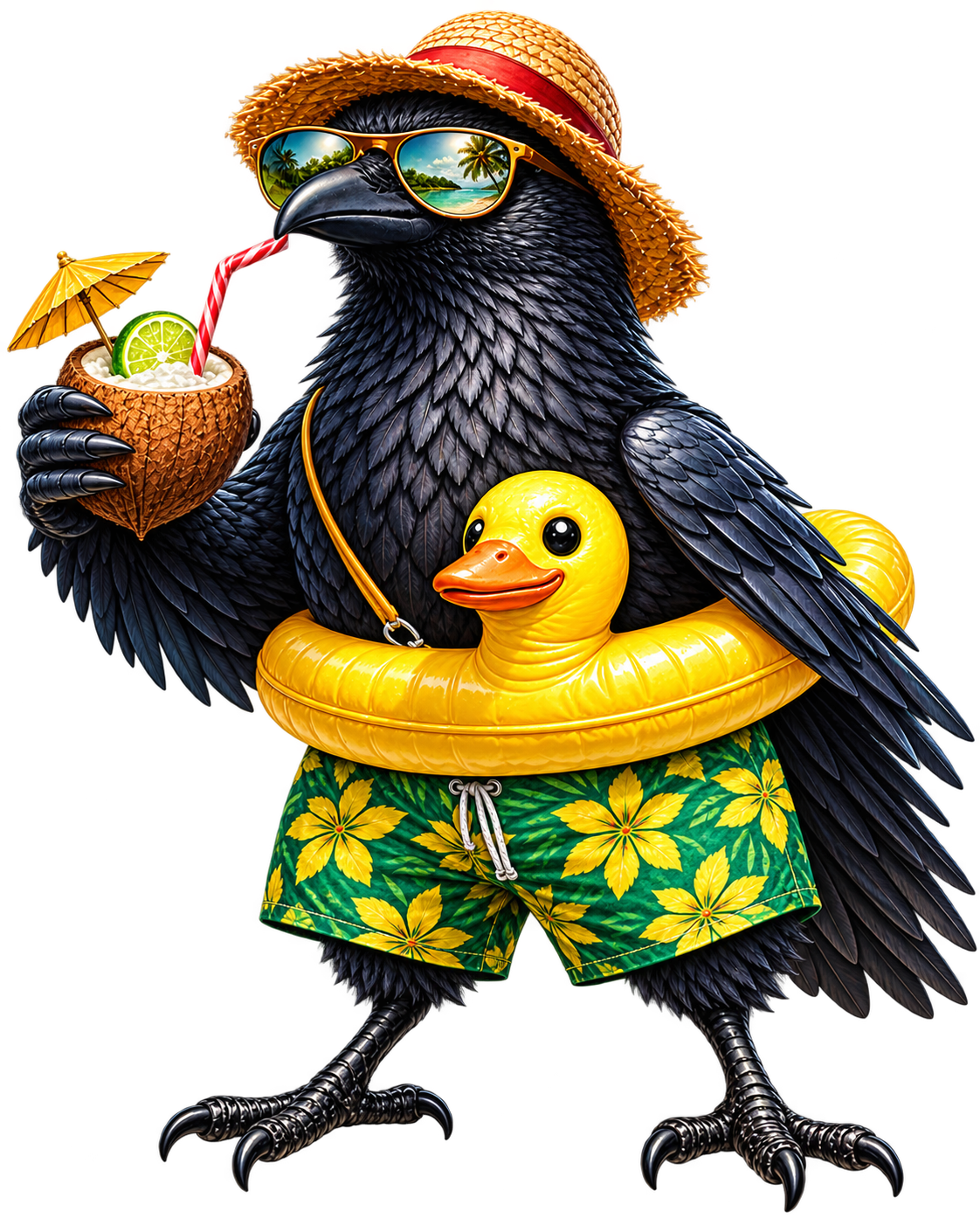 CrowU beach crow